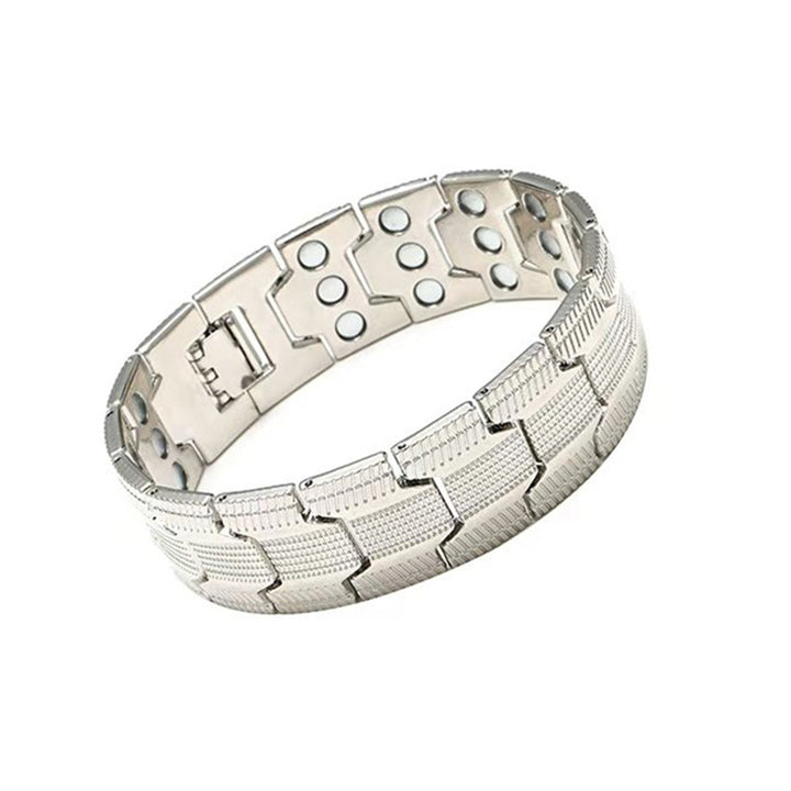 Vintage Copper Magnetic Bracelet for Men & Women, Triple-Row Detachable Magnetic Therapy Bangle