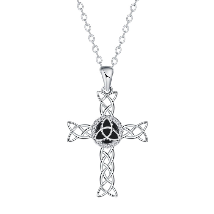 Celtic Cross Necklace – Women's Minimalist Luxury & Unique Style