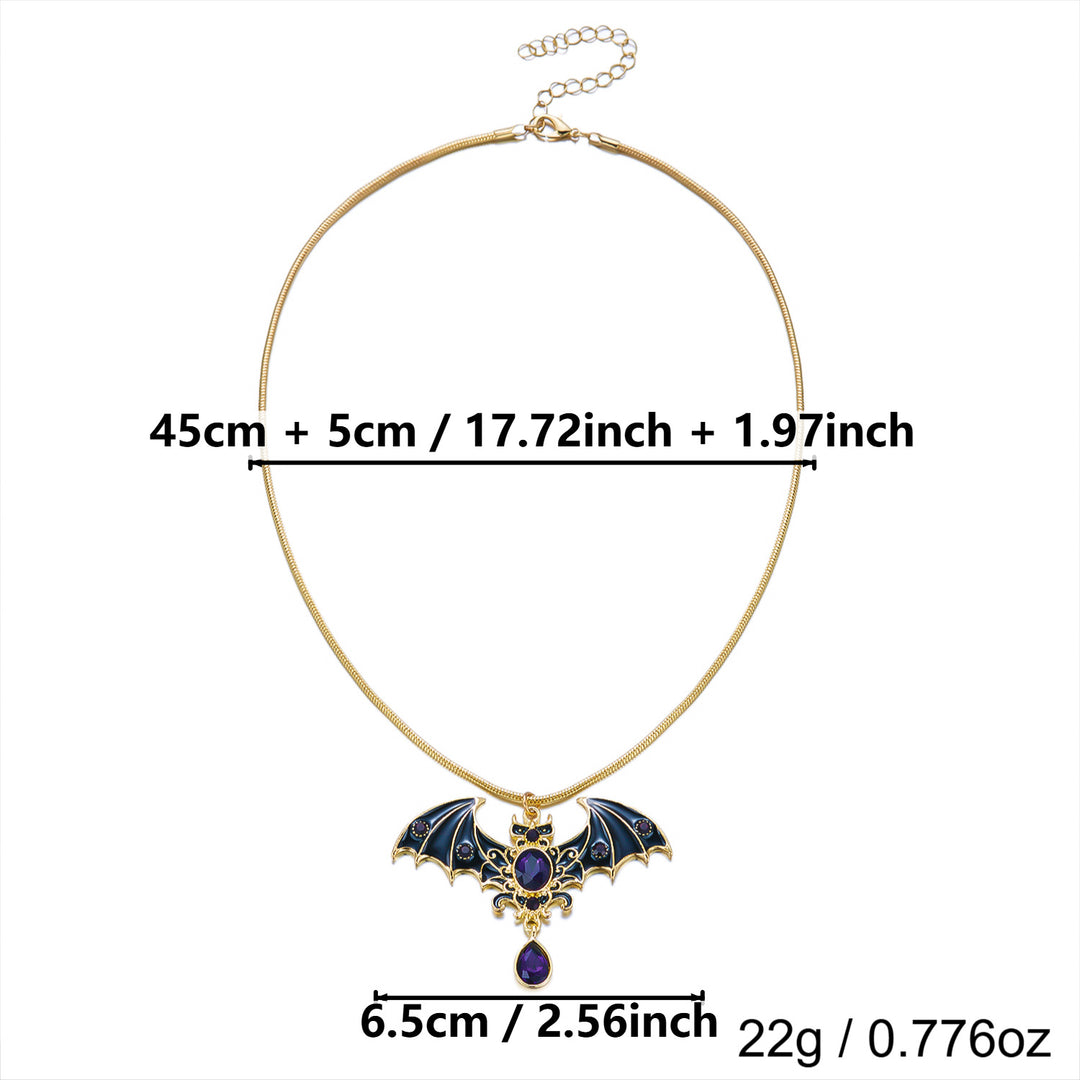 Halloween Themed Necklace, Bat & Ghost Two Styles Available