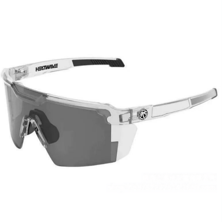 Outdoor Rimless Polarized Cycling Sunglasses, Multi-Color Coated Windproof Non-Slip Sports Shades for Running Fishing Cycling