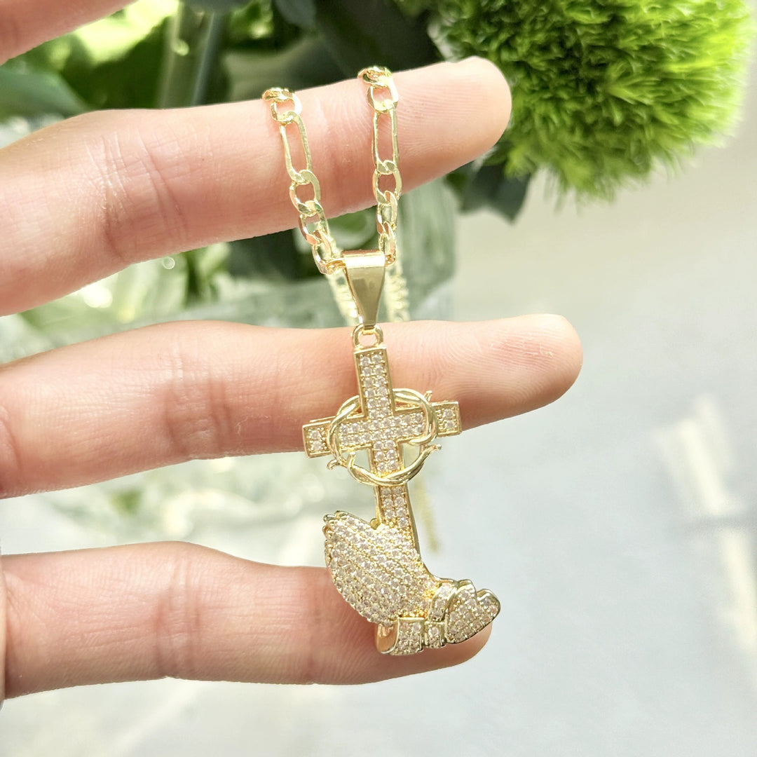 S925 Silver Fully Paved Anchor Pendant Necklace, Hip Hop Iced Out Nautical Men’s Chain