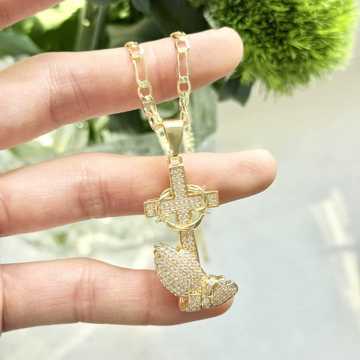 S925 Silver Fully Paved Anchor Pendant Necklace, Hip Hop Iced Out Nautical Men’s Chain