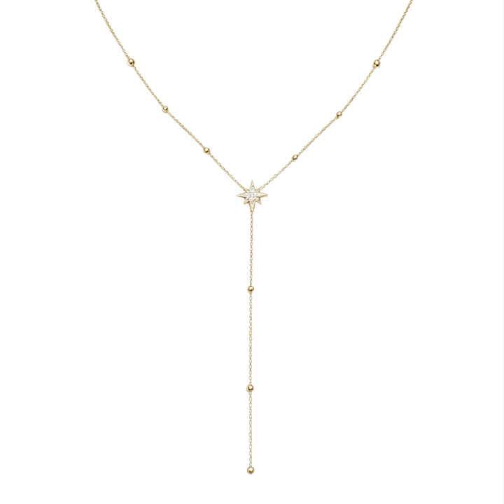 Y Drop Gold Necklace, 4 Styles Available, Dainty Lariat Choker