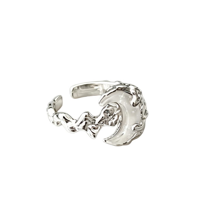 Vintage Moon Vine S925 Sterling Silver Ring