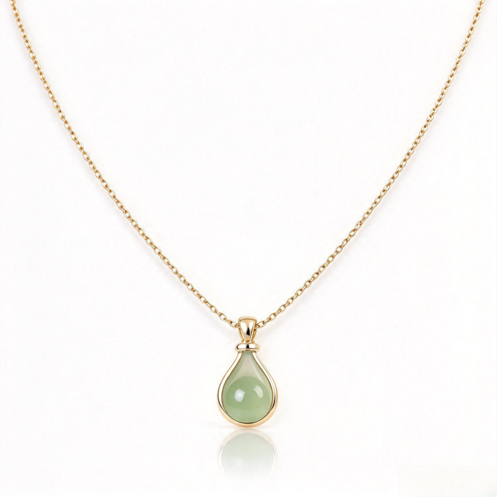 Pouch Round Bead Necklace