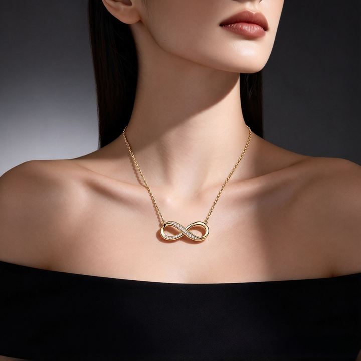 Infinity Diamond Necklace