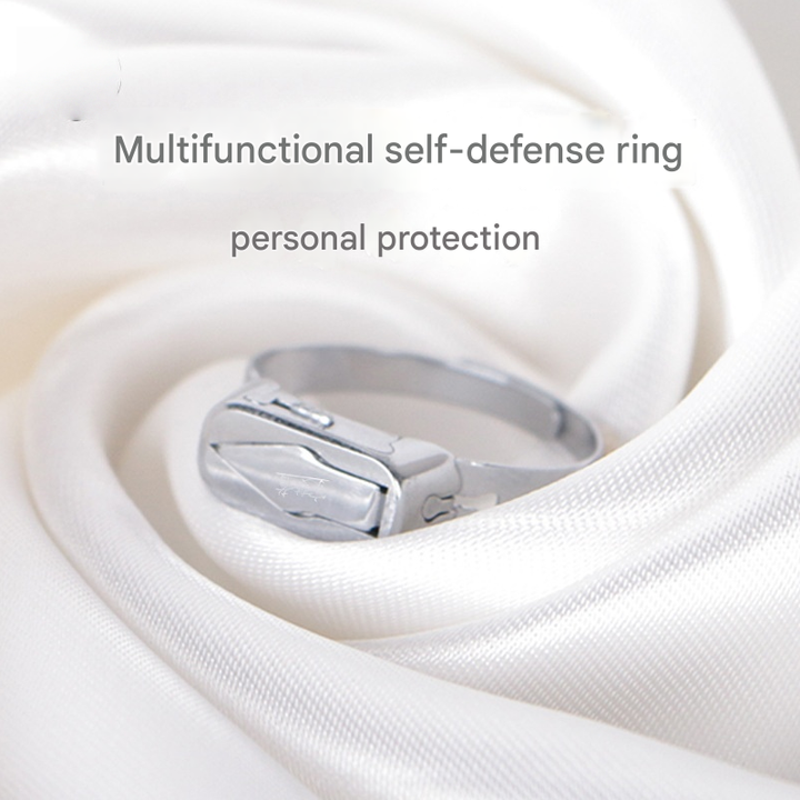 Multi-Functional Defense Ring Knife (Hidden Portable Self-Defense Tool)