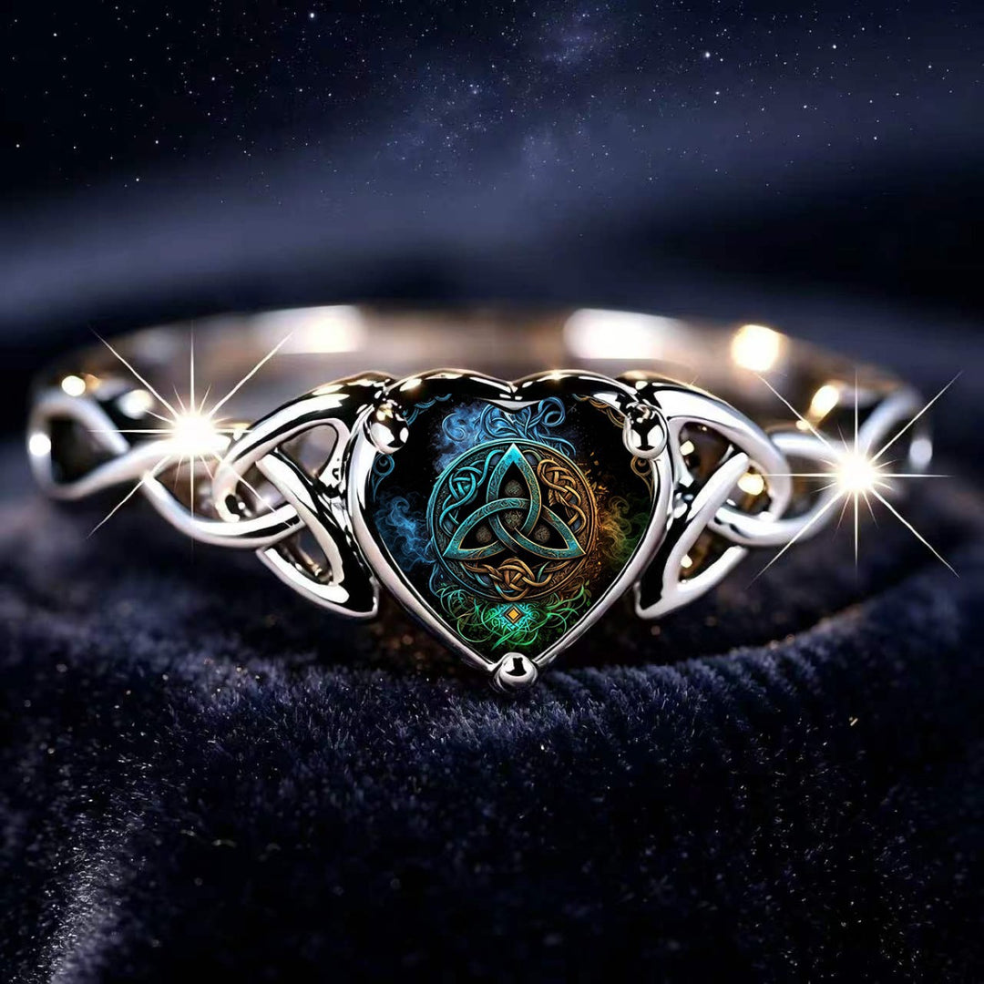 Heart Celtic Knot Ring