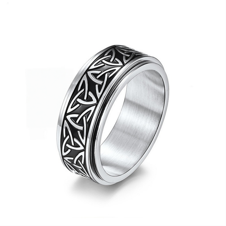 Celtic Knot Spinner Fidget Ring