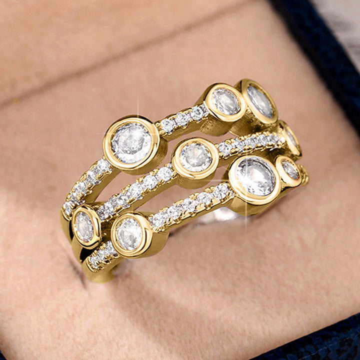 Multi-Layer Bubble Paved Ring