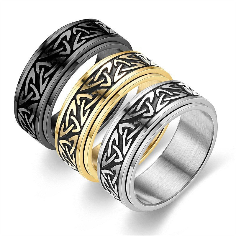Celtic Knot Spinner Fidget Ring