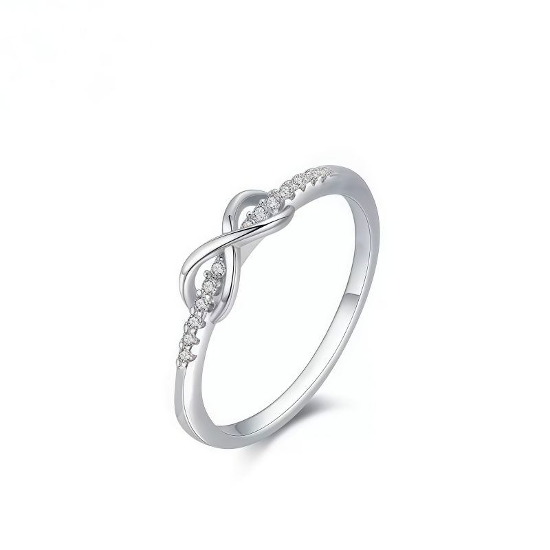 Infinite Love Symbol Ring (Light Luxury Niche Confession Style)