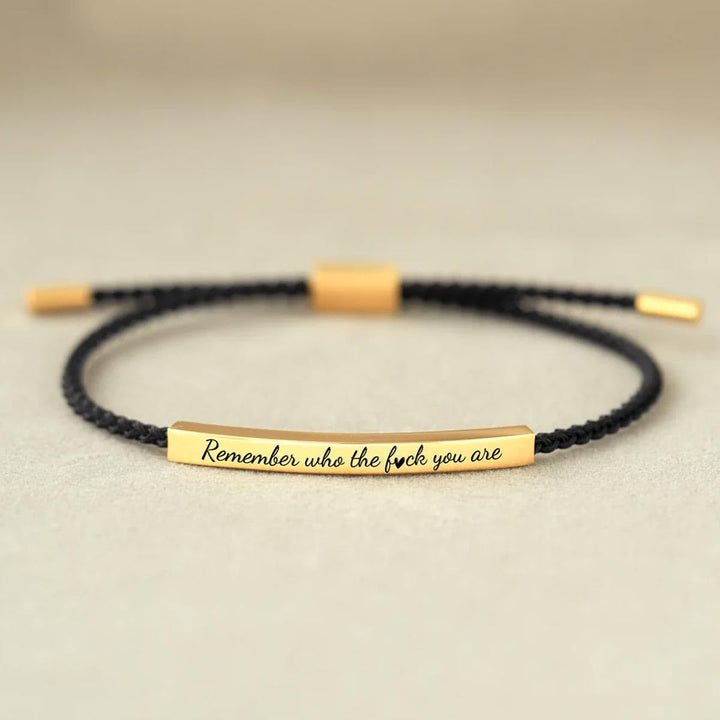 GOD IS IN CONTROL Adjustable Braided Bracelet