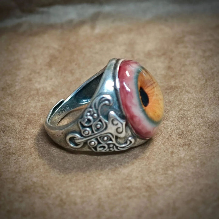 Niche “Window to the World” Realistic Eyeball Adjustable Ring
