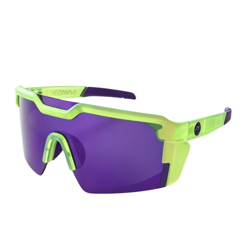 Outdoor Rimless Polarized Cycling Sunglasses, Multi-Color Coated Windproof Non-Slip Sports Shades for Running Fishing Cycling
