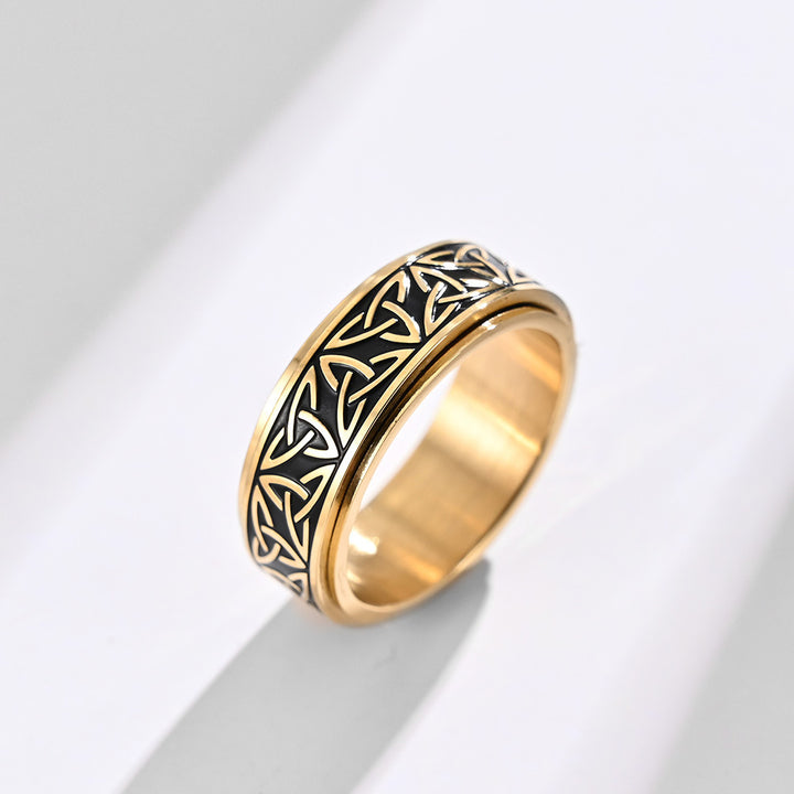 Celtic Knot Spinner Fidget Ring