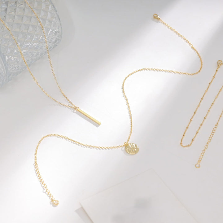 Multi-layer Gold Stackable Necklace Set, 4 Styles Available, Dainty Choker