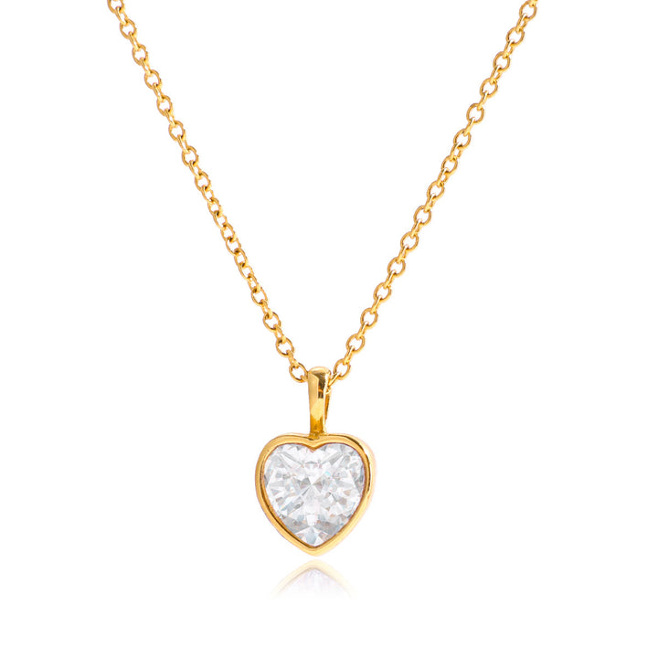 Gold Plated Geometric Diamond Necklace Set (Light Luxury Niche Multi-Style Clavicle Chain Collection)