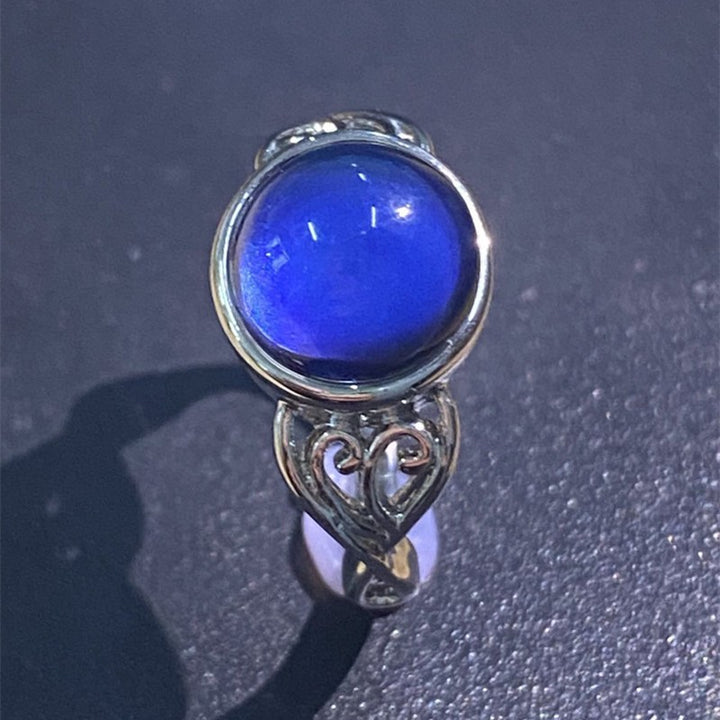 Celtic Pattern Mood Color Changing Ring