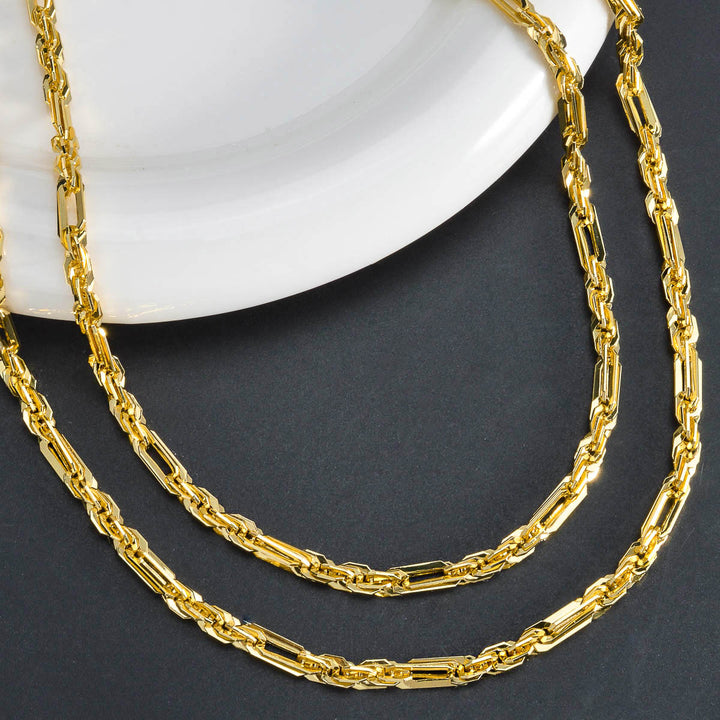 Men's Heavy Paperclip Chain Necklace /Bracelet