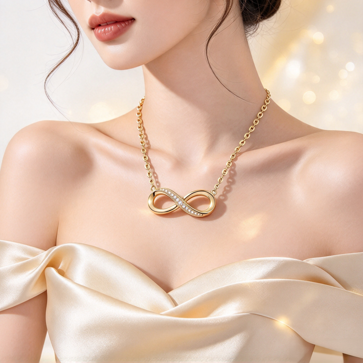 Infinity Diamond Necklace