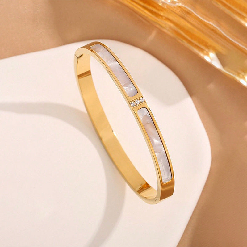 Multi-Element Light Luxury Bangle Set (Exquisite Versatile Style)