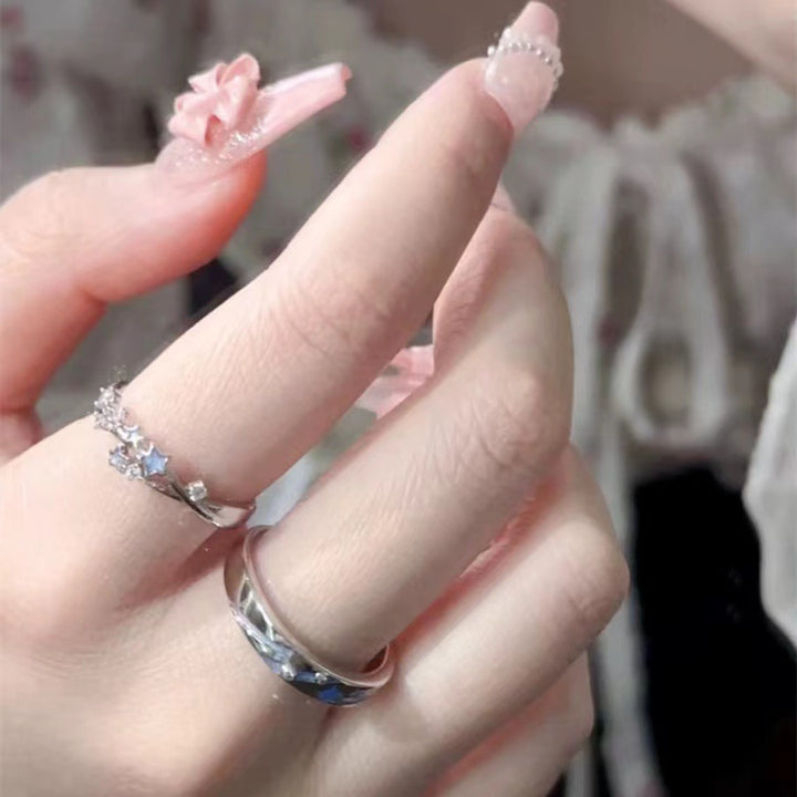 Starlight Couple Rings (Light Luxury Romantic Style)