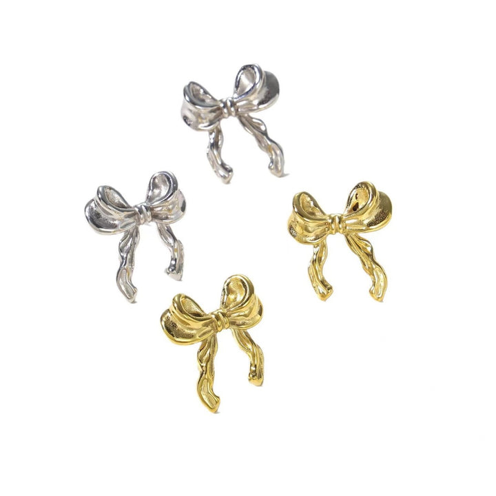 Elegant Bowknot Stud Earrings