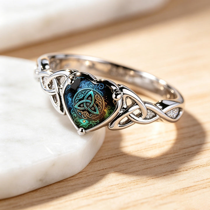 Heart Celtic Knot Ring