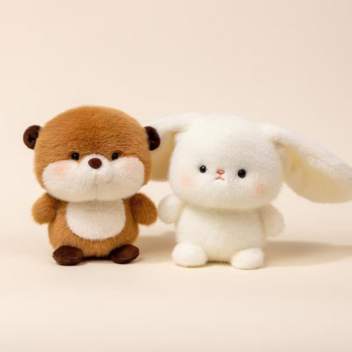 Cute Healing Animal Plush Doll, Multi-Style Cartoon Kids Comfort Stuffed Toy Desktop Ornament Gift