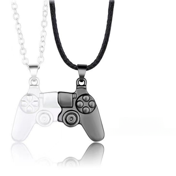 Detachable Game Controller Matching Couple Necklace, Multiple‑Color Options