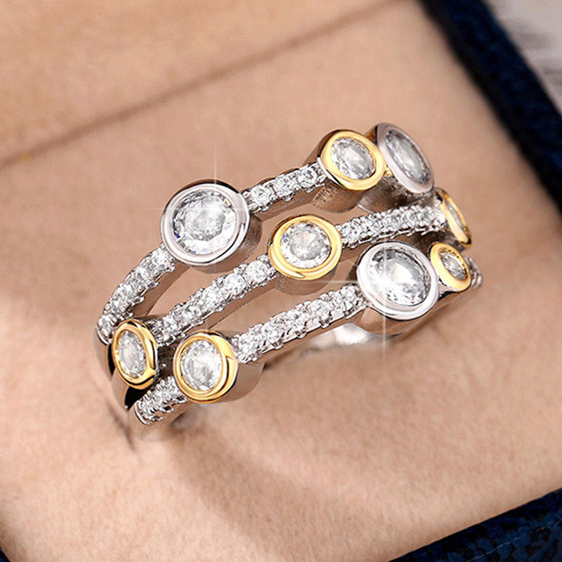 Multi-Layer Bubble Paved Ring