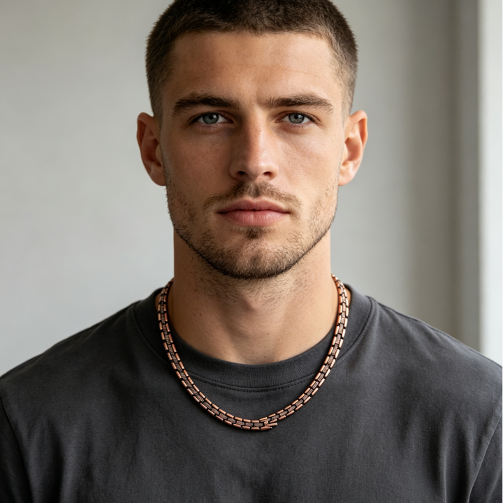 Copper Magnetic Necklace, Two Chain Styles Available