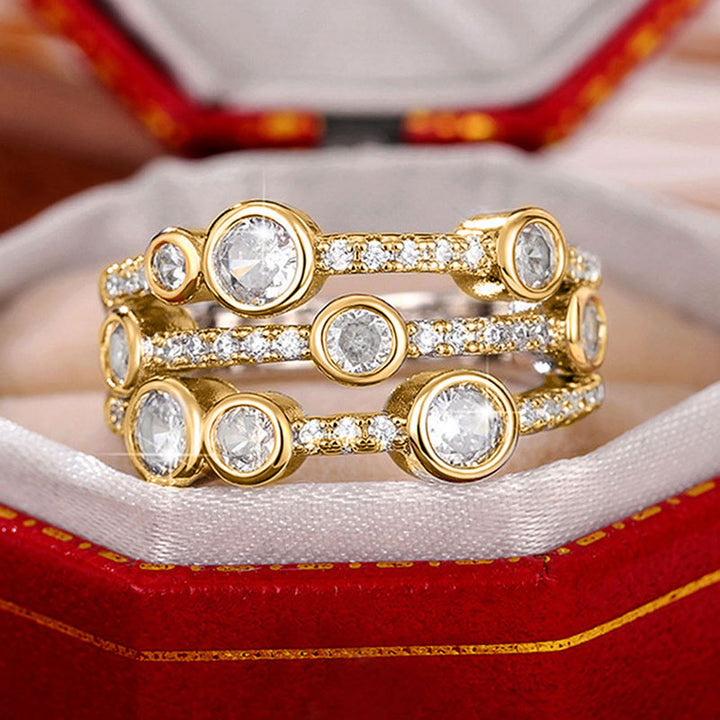 Multi-Layer Bubble Paved Ring