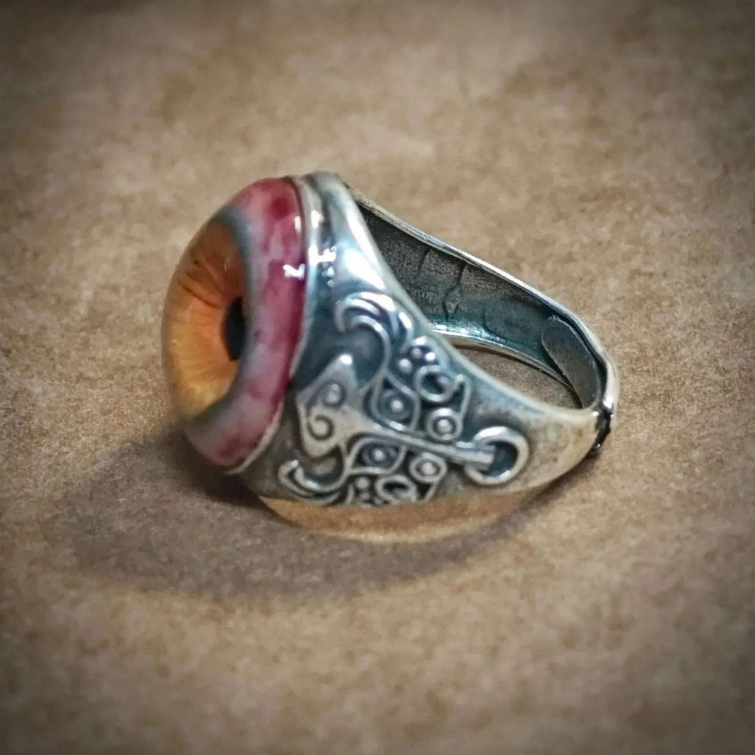 Niche “Window to the World” Realistic Eyeball Adjustable Ring