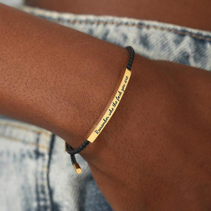 GOD IS IN CONTROL Adjustable Braided Bracelet