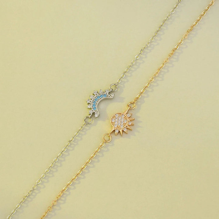 Sun & Moon Couple Bracelets or Necklaces