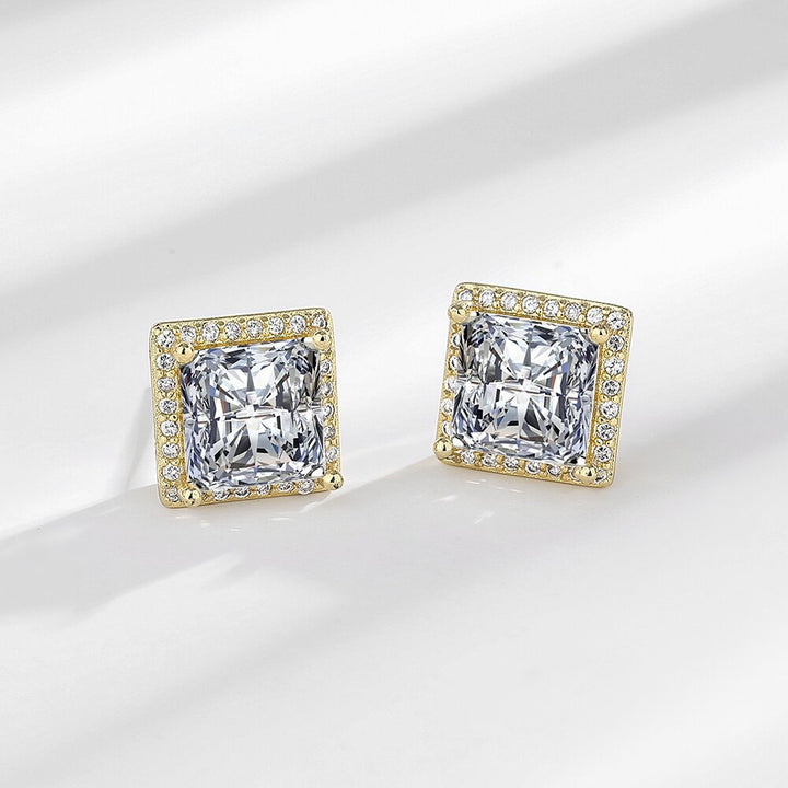 Luxury Cube Zircon Earrings