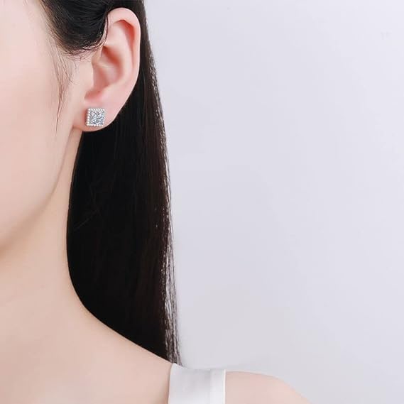 Luxury Cube Zircon Earrings