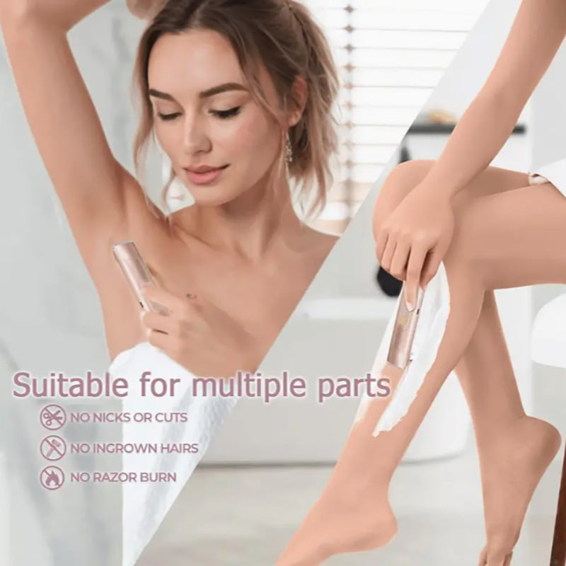 Dual-Head Rechargeable Multi-Function Trimmer, Multi-Color Home Hair & Body Grooming Device