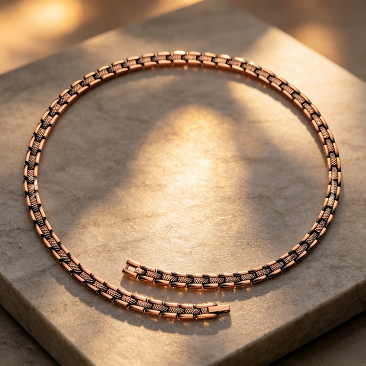 Copper Magnetic Necklace, Two Chain Styles Available