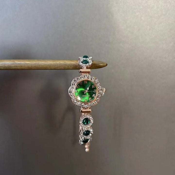 Luxury Diamond Hand Chain Bracelet (Gold Tone Multi-Style Finger Bracelet)