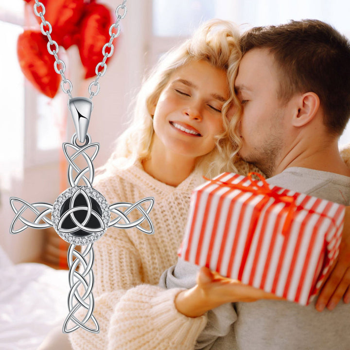 Celtic Cross Necklace – Women's Minimalist Luxury & Unique Style