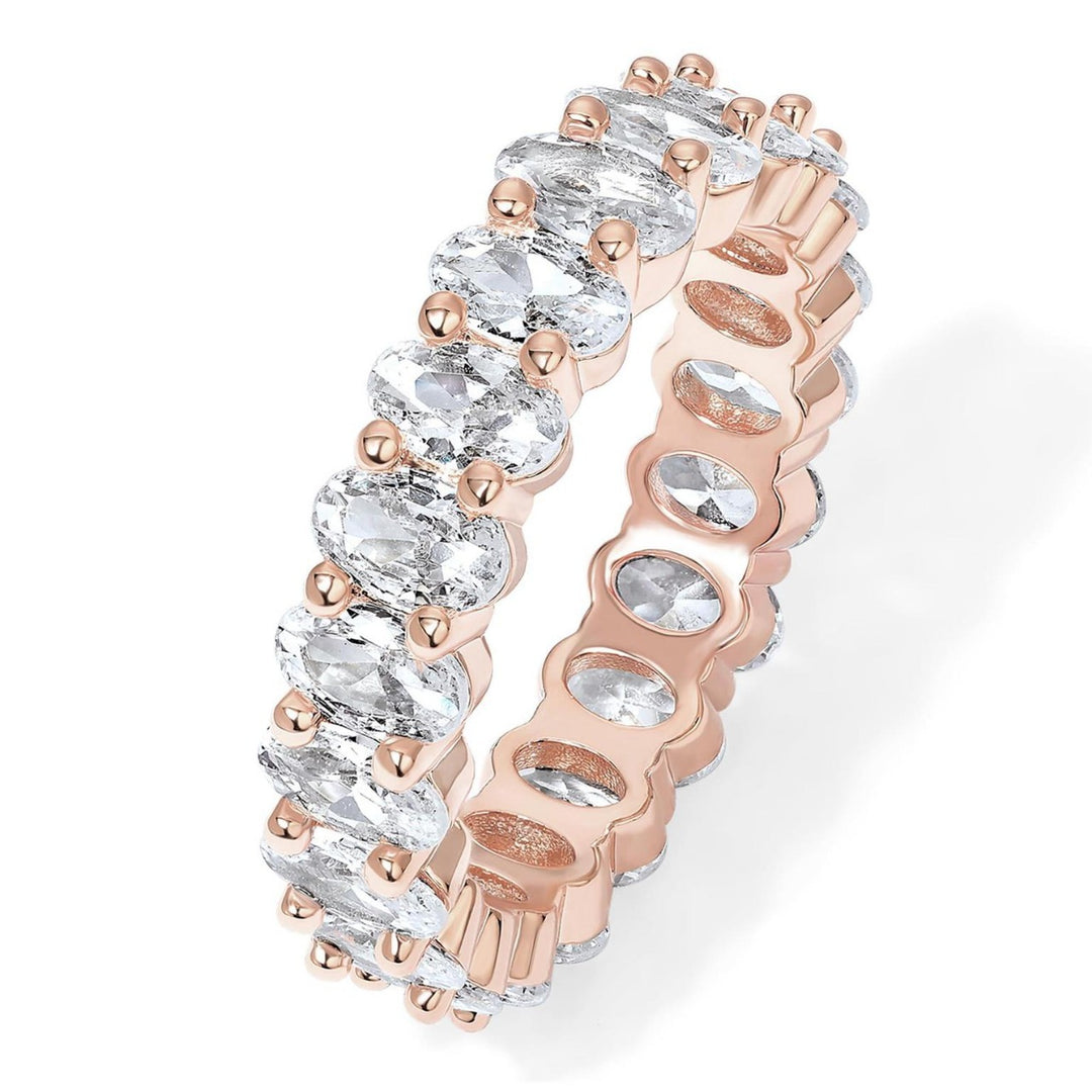 Marquise Full Diamond Eternity Ring (Women's Luxury Daily Style)