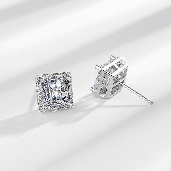 Luxury Cube Zircon Earrings