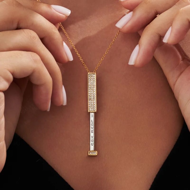 Nice Gift! "I Love You" Necklace
