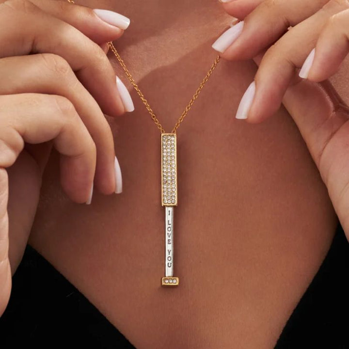 Nice Gift! "I Love You" Necklace