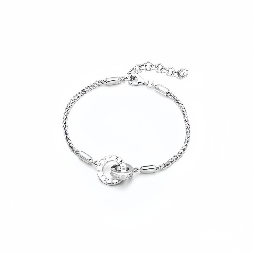 Time Lovers Couple Bracelet (Light Luxury Niche Commemorative Style)