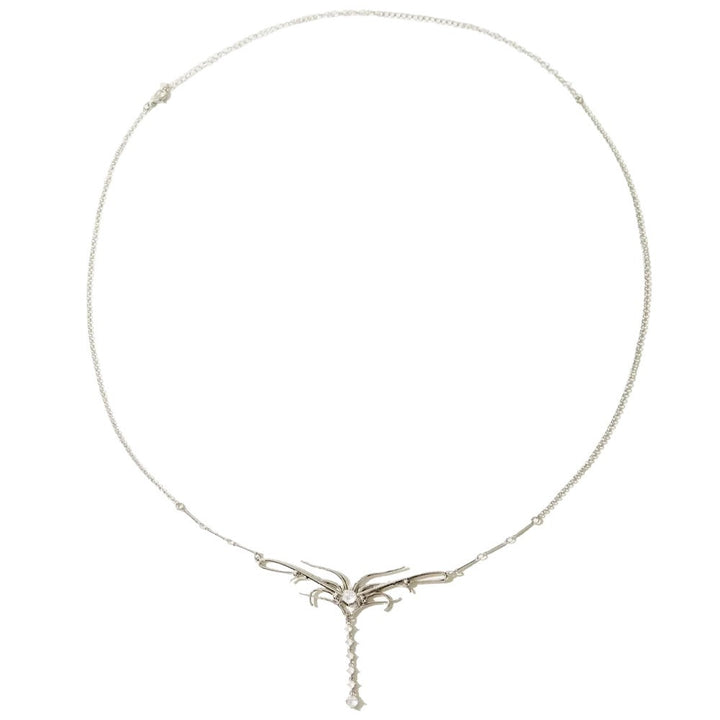 Fairy Wing Diamond Waist Chain (Silver-Tone Sexy Luxury Body Jewelry)
