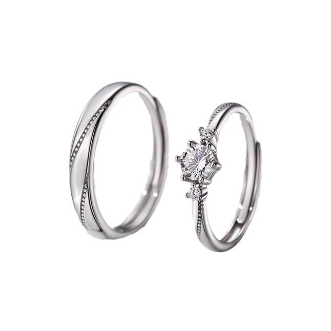 Love at First Sight Couple Rings (Minimalist Romantic Ritual Style)